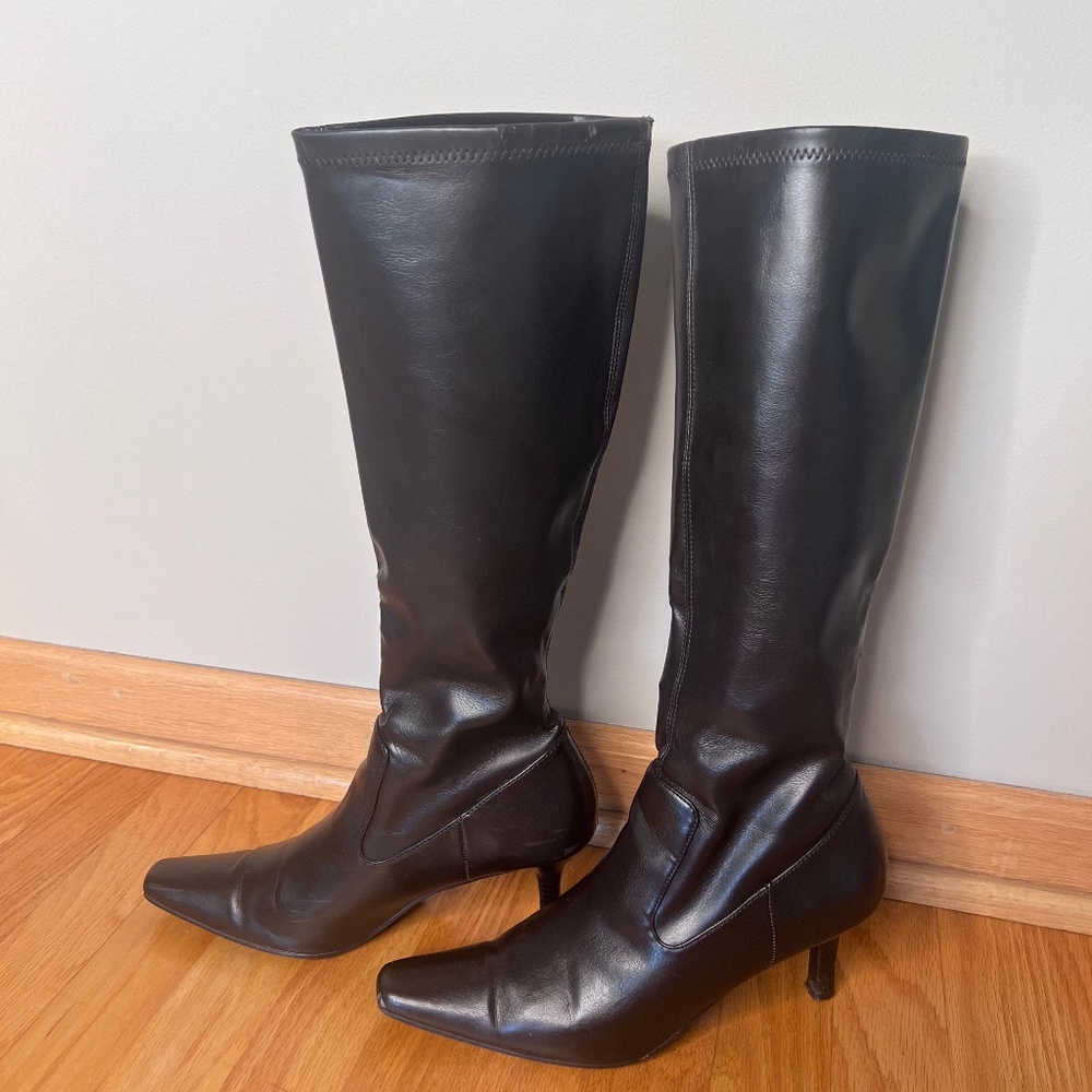 Rampage Brown Leather Boot 7.5